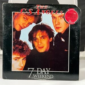 The C.S. Angels - 7 Day Weekend LP (1985) Jive